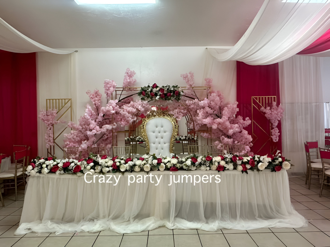 Wedding arch at Berkeley venue